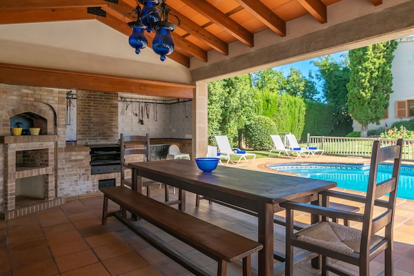 Foto van Villa in Lloseta met privézwembad & tuin - Vakantiehuis in Lloseta, Illes Balears - 