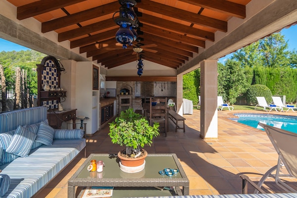 Foto van Villa in Lloseta met privézwembad & tuin - Vakantiehuis in Lloseta, Illes Balears - 