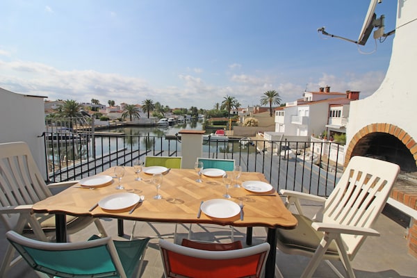 Foto van Appartement in Empuriabrava bij Kanaal & Strand - Vakantiehuis in Empuriabrava - terrace