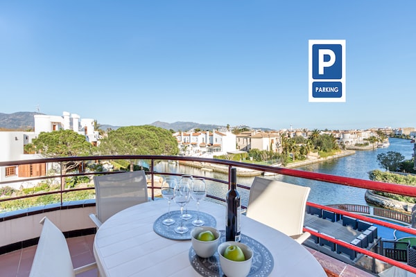 Foto van Appartement in Empuriabrava bij Strand - Vakantiehuis in Empuriabrava - terrace