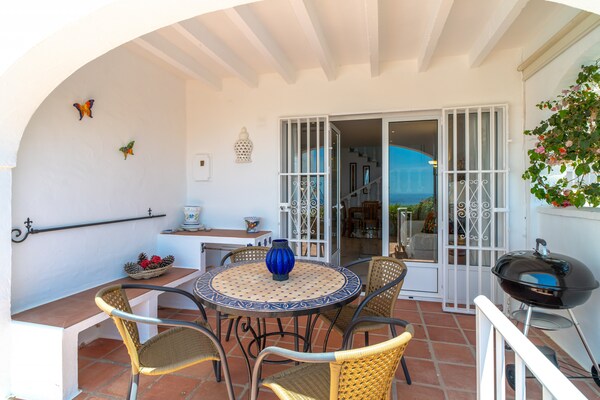 Foto van Vakantiehuis in Nerja met zeezicht - Vakantiehuis in Nerja - terrace