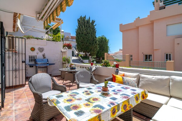 Foto van Vakantiehuis in Nerja met zeezicht - Vakantiehuis in Nerja - terrace