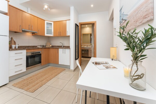 Foto van Appartement in Las Palmas bij Las Canteras - Vakantiehuis in Las Palmas de Gran Canaria - Kitchen