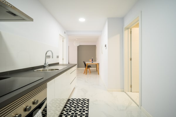 Foto van Appartement in Las Palmas bij Las Canteras - Vakantiehuis in Las Palmas de Gran Canaria - Kitchen
