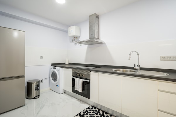Foto van Appartement in Las Palmas bij Las Canteras - Vakantiehuis in Las Palmas de Gran Canaria - Kitchen