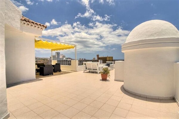Foto van Attic appartement in Adeje bij Playa Fañabé - Vakantiehuis in Playa de Fañabé, Adeje - Wellness