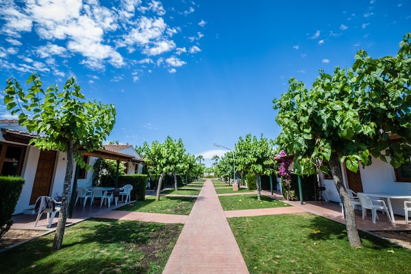 Foto van Tropische bungalow met terras - Vakantiehuis in Tarragona - ExteriorSummer