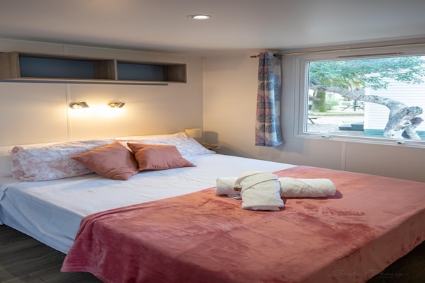 Foto van Huisje in Spanje met privéstrand - Vakantiehuis in La Torre del Sol, Tarragona - BedRoom