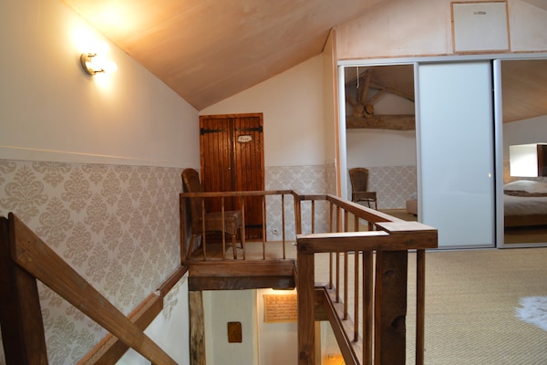Foto van Landelijk familieparadijs voor 8 met zwembad - Vakantiehuis in Frontenay sur Dive - Landing