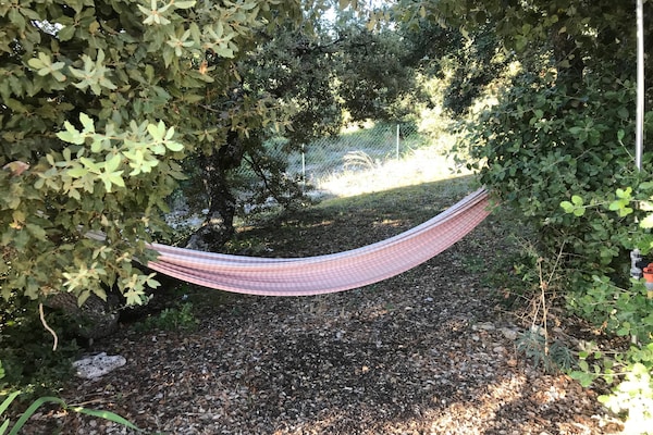 Foto van Charmante villa (volstrekte privacy) met zwembad en fenominaal uitzicht op loopafstand gezellig dorp - TerraceBalcony