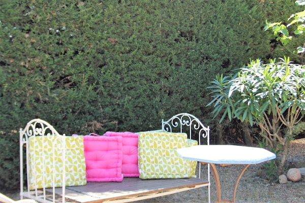 Foto van Privézwembad in de Provence - Vakantiehuis in La Motte - TerraceBalcony