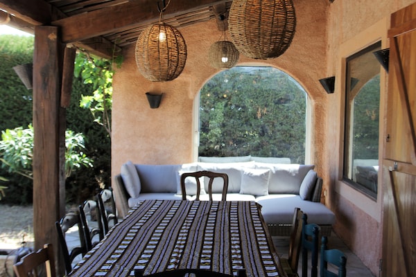 Foto van Privézwembad in de Provence - Vakantiehuis in La Motte - TerraceBalcony