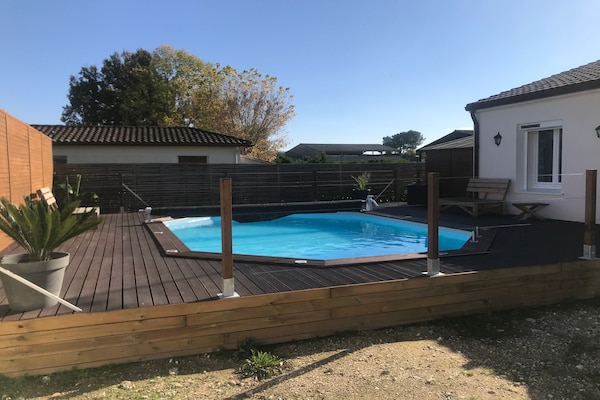 Foto van Zen-kamer in een gedeeld huis(eigenaar aanwezig) - Vakantiehuis in Saint-Médard de Guizières - PoolOfHouse