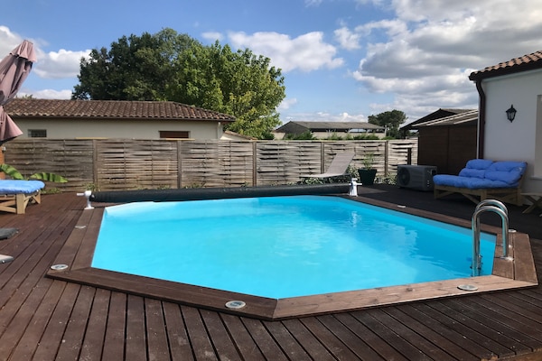 Foto van Zen-kamer in een gedeeld huis(eigenaar aanwezig) - Vakantiehuis in Saint-Médard de Guizières - PoolOfHouse