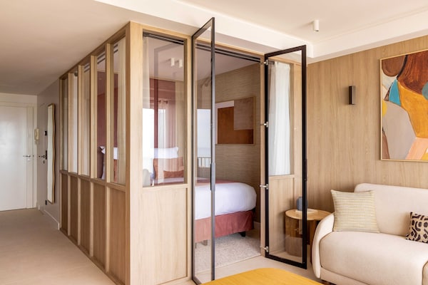 Foto van 1-slaapkamer/4-persoons appartement met prachtig uitzicht op zee - Untagged
