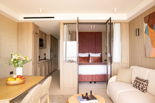 Foto van 1-slaapkamer/4-persoons appartement met prachtig uitzicht op zee - Untagged