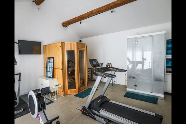 Foto van Charmante Provençaalse villa in Noves - Vakantiehuis in Noves - Sauna