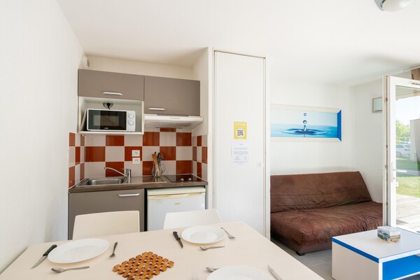 Foto van Privéwoning voor 4 personen in Normandië - Vakantiehuis in Parentis-en-Born - Kitchen