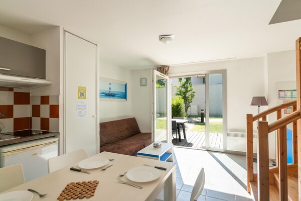 Foto van Privéwoning voor 4 personen in Normandië - Vakantiehuis in Parentis-en-Born - LivingRoom