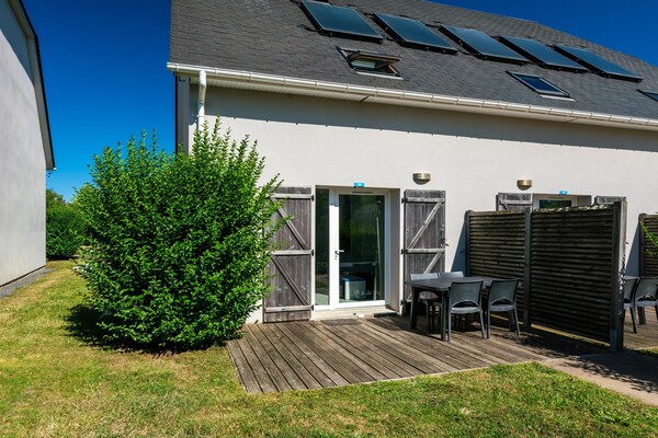 Foto van Privéwoning voor 4 personen in Normandië - Vakantiehuis in Parentis-en-Born - TerraceBalcony
