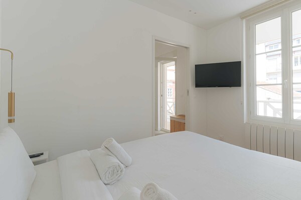 Foto van 1-slaapkamer/3-persoons appartement - balkon - in het hart van Deauville - Untagged