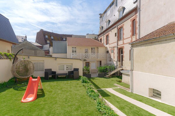 Foto van 1-slaapkamer/3-persoons appartement - balkon - in het hart van Deauville - Untagged