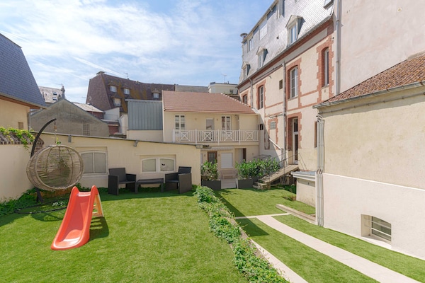 Foto van 1-slaapkamer/3-persoons appartement - balkon - in het hart van Deauville - Untagged