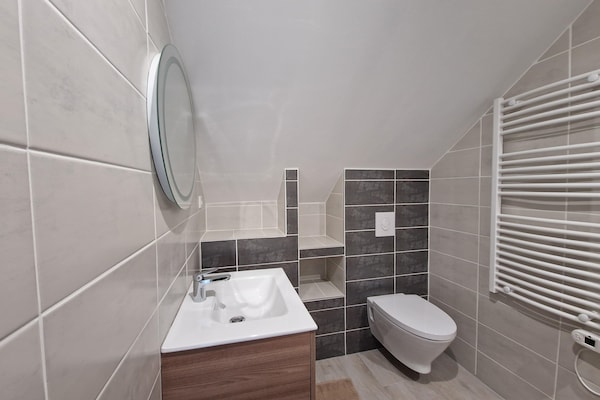 Foto van Verblijf in Brittany House van St Michel - Vakantiehuis in Ploumilliau - BathRoom