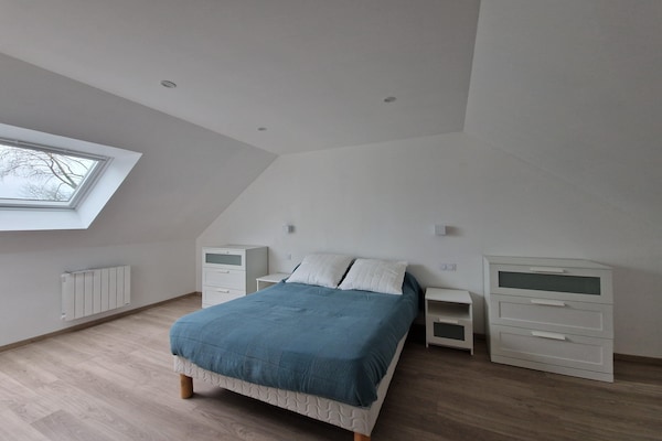 Foto van Verblijf in Brittany House van St Michel - Vakantiehuis in Ploumilliau - BedRoom