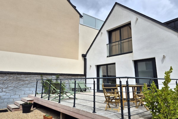 Foto van Premium Vakantiehuis, Roze Granietkust - Vakantiehuis in Perros-Guirec - TerraceBalcony