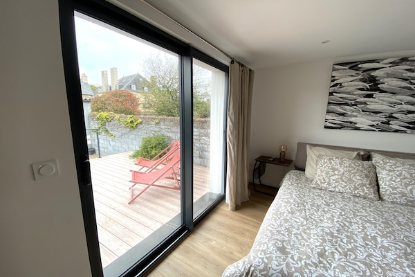 Foto van Premium Vakantiehuis, Roze Granietkust - Vakantiehuis in Perros-Guirec - BedRoom