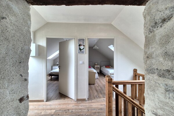 Foto van Stenen huis in Bretagne bij Roscoff & strand - Vakantiehuis in Plougoulm - Indoor