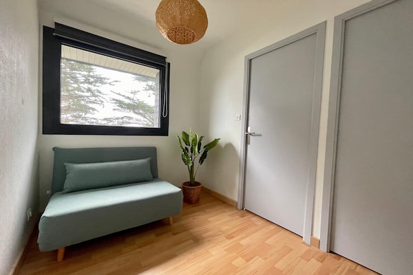 Foto van Vakantiehuis in Terenez met Uitzicht op Zee - Vakantiehuis in Plougasnou - Landing