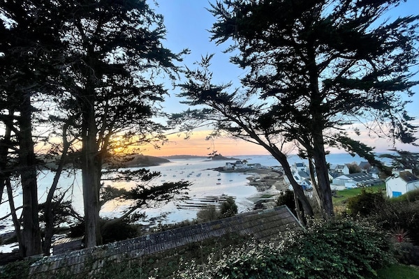 Foto van Vakantiehuis in Terenez met Uitzicht op Zee - Vakantiehuis in Plougasnou - ViewWinter