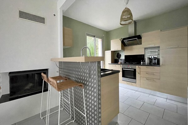Foto van Vakantiehuis in Terenez met Uitzicht op Zee - Vakantiehuis in Plougasnou - Kitchen