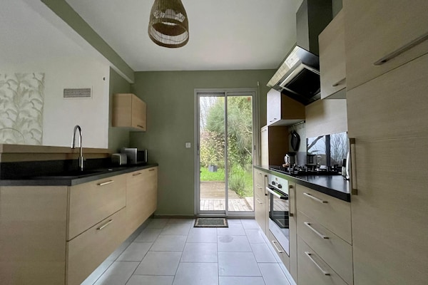 Foto van Vakantiehuis in Terenez met Uitzicht op Zee - Vakantiehuis in Plougasnou - Kitchen