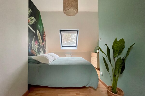 Foto van Vakantiehuis in Terenez met Uitzicht op Zee - Vakantiehuis in Plougasnou - BedRoom