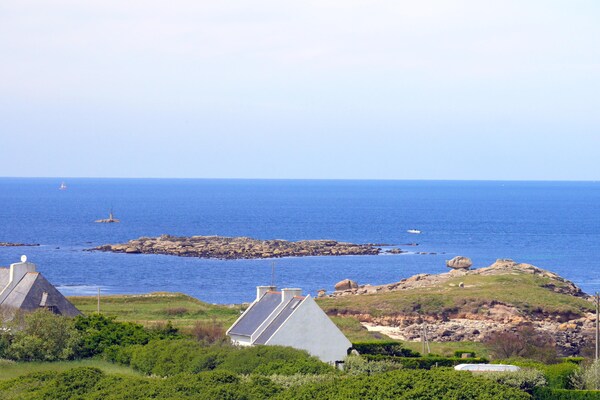 Foto van Panoramisch uitzicht op zee in Bretagne - Vakantiehuis in Lampaul-Plouarzel - ViewSummer