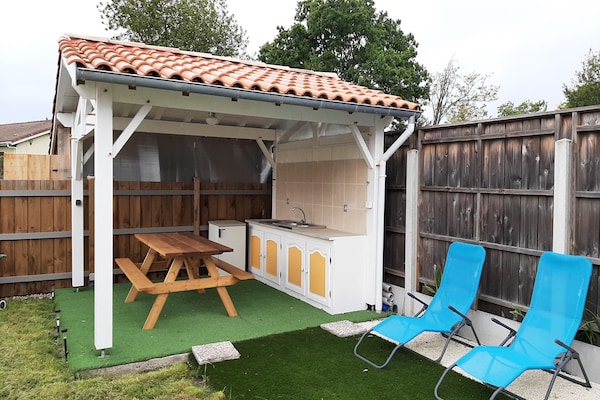 Foto van Vakantiehuis in La Teste bij Arcachon Strand - Vakantiehuis in LA TESTE DE BUCH - GardenSummer