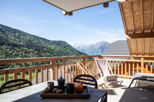 Foto van Appartement in Serre Chevalier Skigebied - Vakantiehuis in VAUJANY - TerraceBalcony