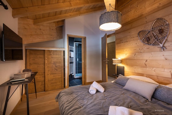 Foto van Appartement in Les Deux Alpes bij Skipistes - Vakantiehuis in Les Deux Alpes - BedRoom