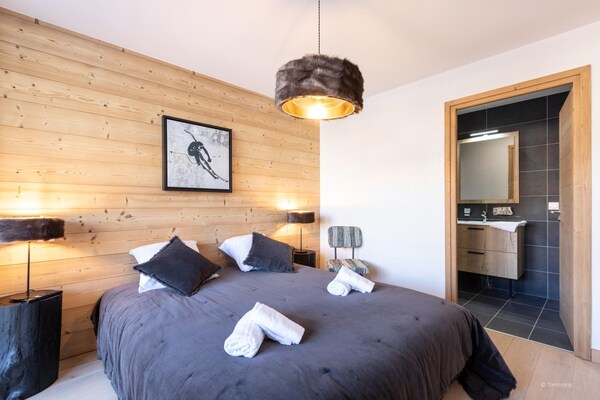 Foto van Appartement in Les Deux Alpes bij Skipistes - Vakantiehuis in Les Deux Alpes - BedRoom