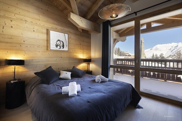 Foto van Appartement in Les Deux Alpes bij Skipistes - Vakantiehuis in Les Deux Alpes - BedRoom