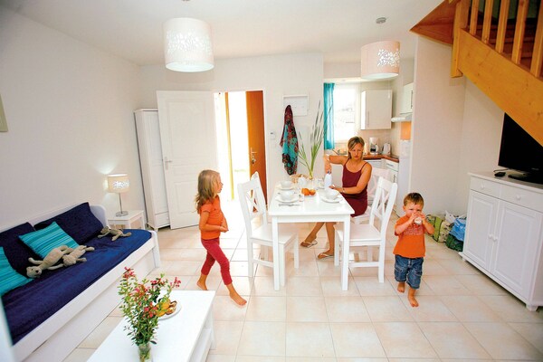 Foto van Appartement in Frankrijk bij Atlantische Kust - Vakantiehuis in Saint Brevin L'océan - LivingRoom