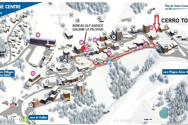 Foto van 3 Kamers 6 personen - LE CERRO TORRE - PLAGNE CENTRUM - Untagged