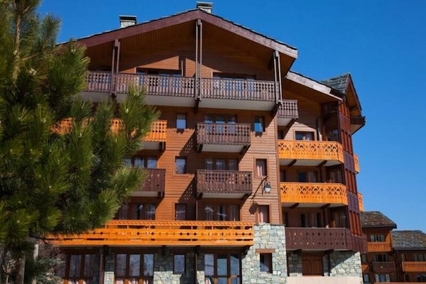 Foto van Wijk La Forêt - Vakantiehuis in Valmorel - ExteriorWinter