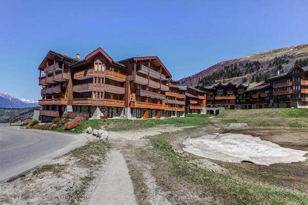 Foto van Wijk La Forêt - Vakantiehuis in Valmorel - ExteriorWinter