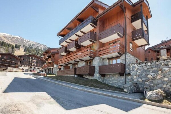 Foto van Wijk La Forêt - Vakantiehuis in Valmorel - ExteriorWinter