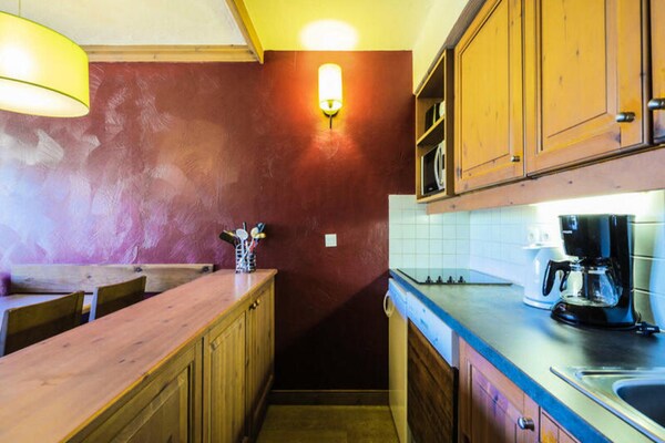 Foto van Wijk La Forêt - Vakantiehuis in Valmorel - Kitchen