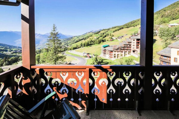 Foto van Wijk La Forêt - Vakantiehuis in Valmorel - TerraceBalcony